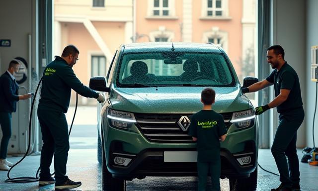 Équipe LaveAuto Pro Solutions au travail